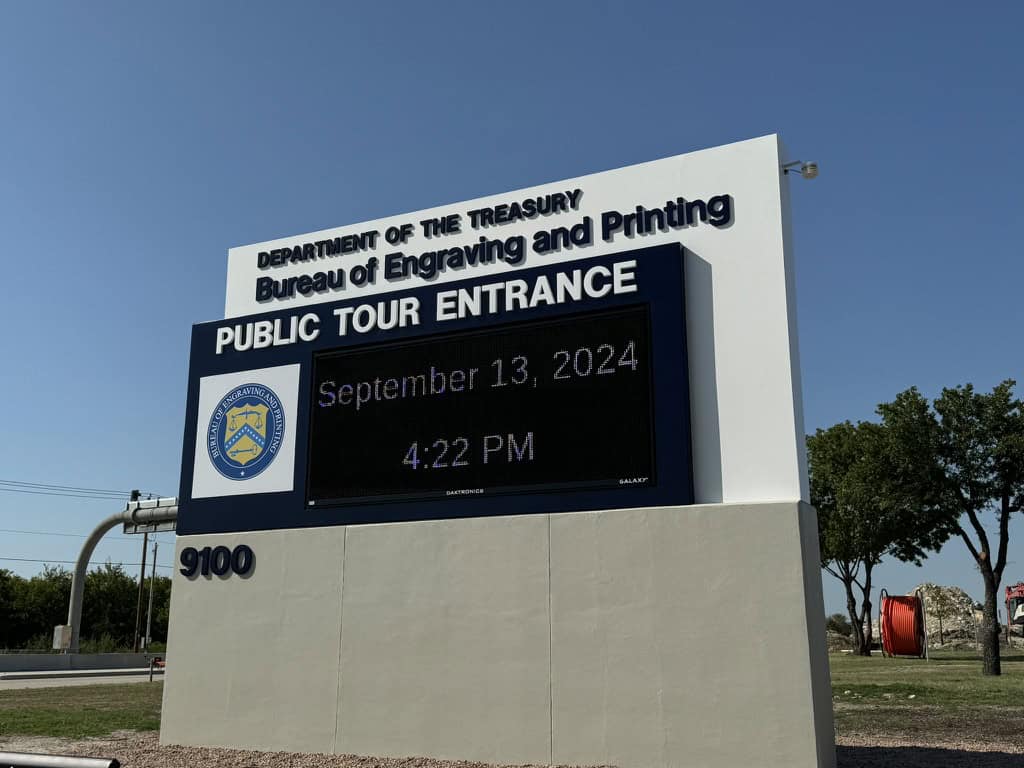 Bureau of Engraving and Printing Fort Worth