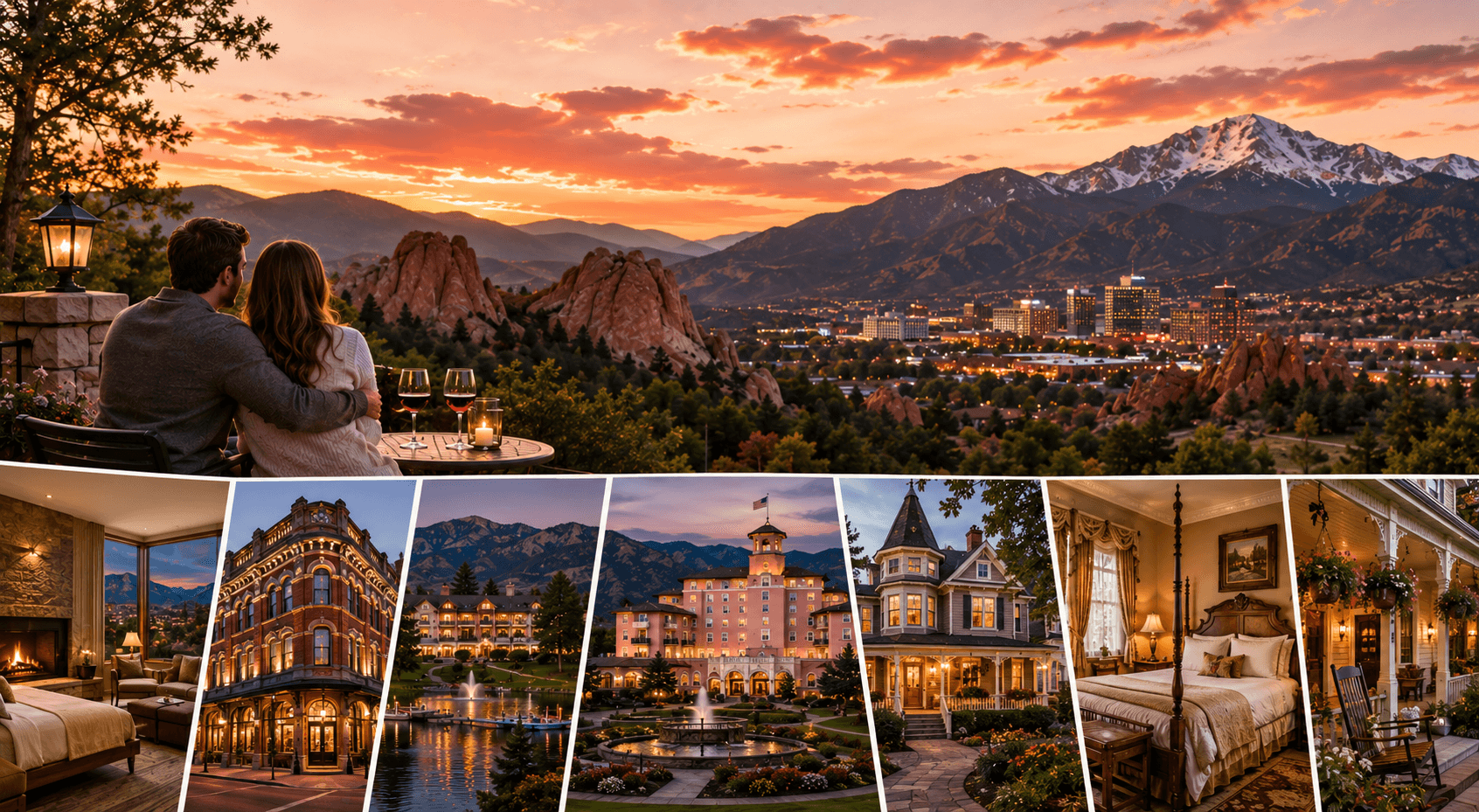 7 Best Boutique Hotels in Colorado Springs for Couples Getaways