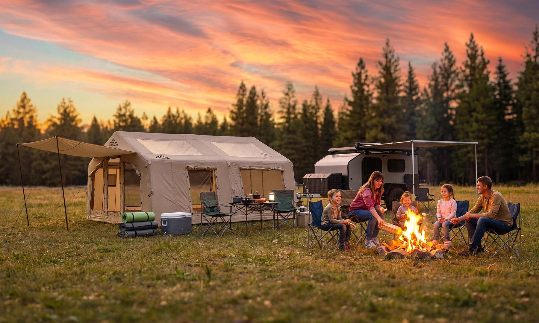 One Campsite, Multiple Day Trips: A More Relaxed Way to Plan a Road Trip
