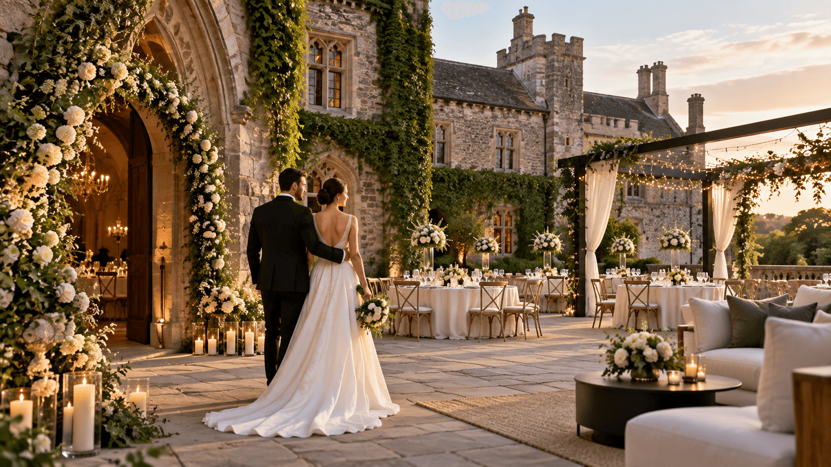 How to Blend a Modern Wedding with a Historic Wedding Venue